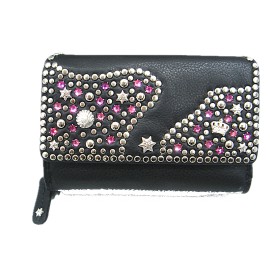 Strassgeldbörse Großraum. Diana/Zip Neu pink