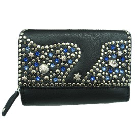 Strassgeldbörse Großraum. Diana/Zip Neu blau