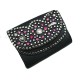 Strass Geldbörse Mini 2 Klappen neu pink