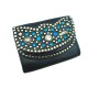 Strass Geldbörse Emily 2 Klappen neu türkis