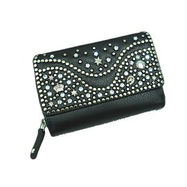 Strassgeldbörse Großraum. Wolke/Zip Neu Kristall