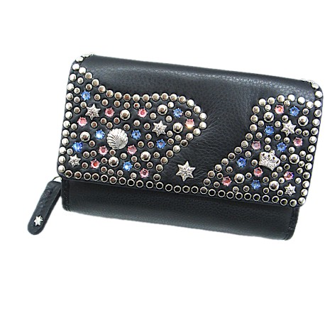 Strassgeldbörse Großraum. Wolke/Zip Neu pink